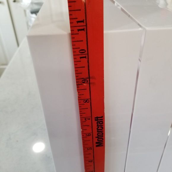 Slim Sliding Storage Rack for spices White 2 count - Picture 8 of 8